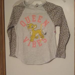 Disney The Lion King L/S Shirt Sz Small (6/6X)